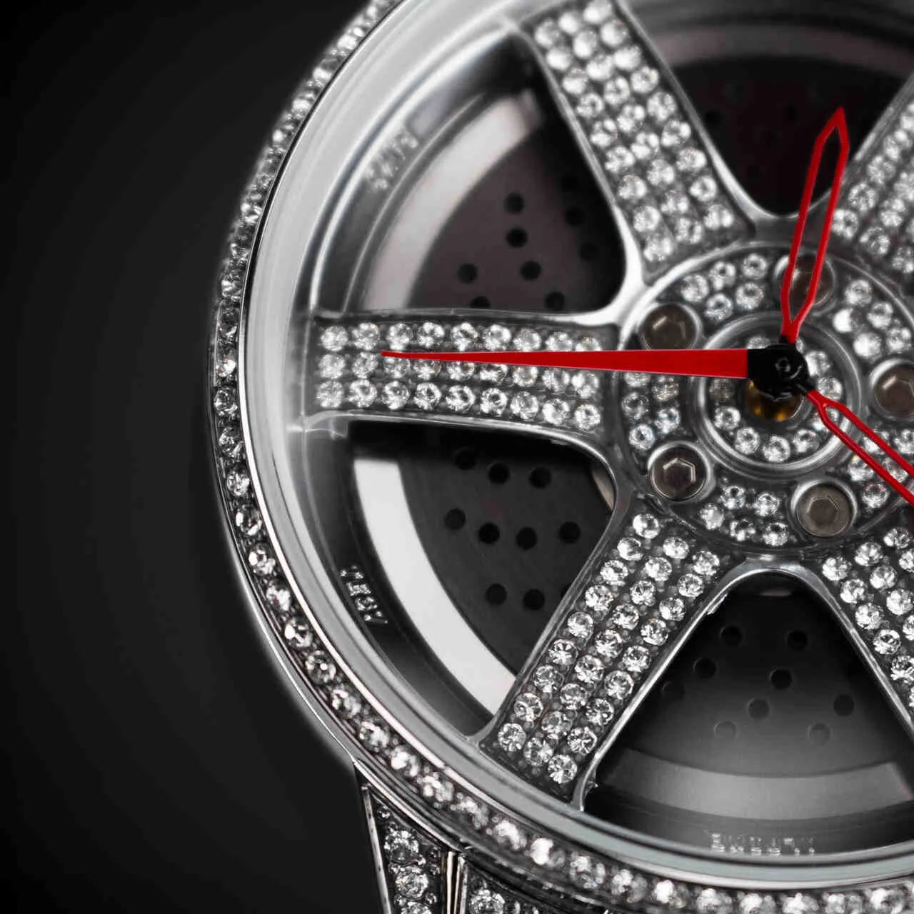 3RD ANNIVERSARY RIM WATCH ICED OUT - QUARTZ - DriftElement