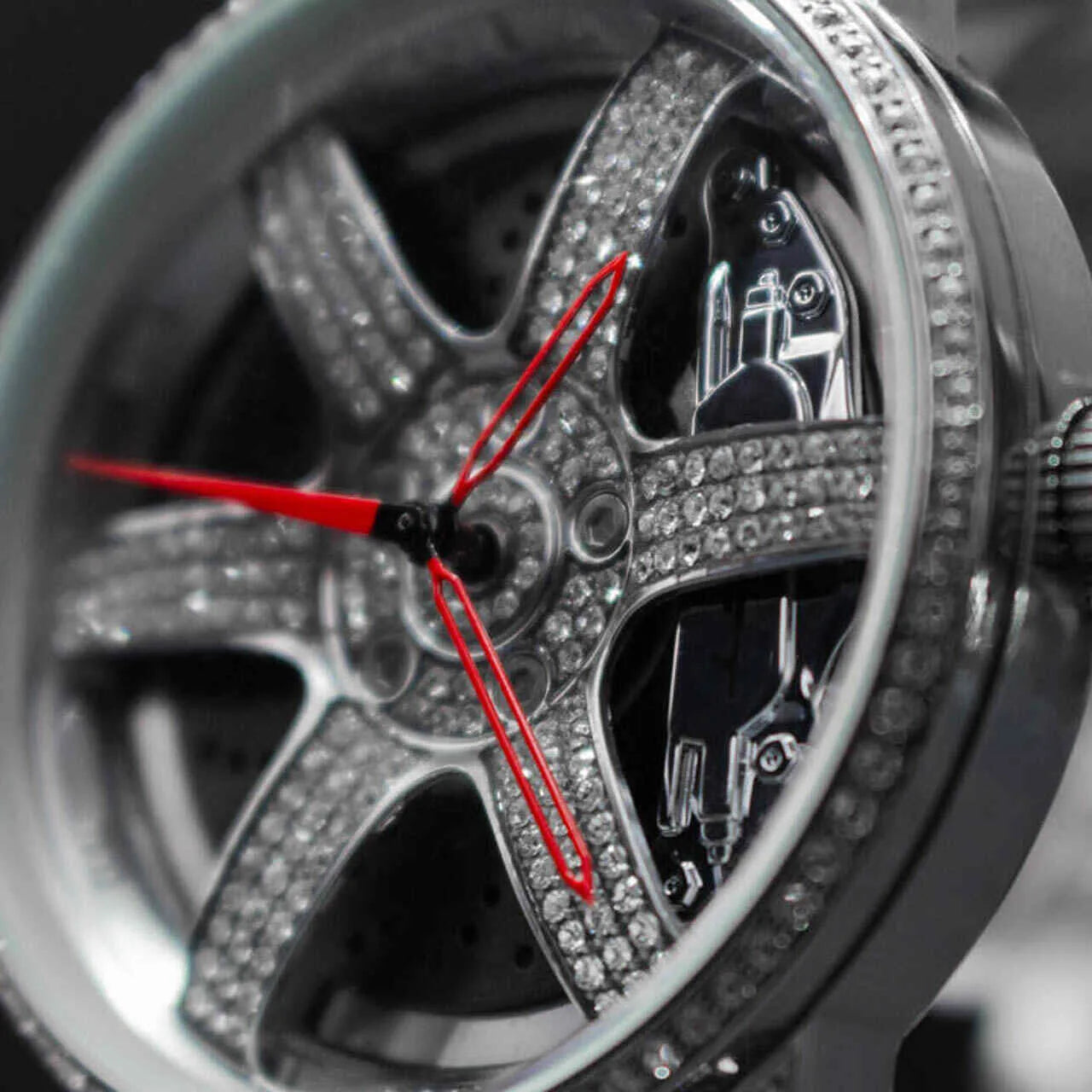 3RD ANNIVERSARY RIM WATCH ICED OUT - QUARTZ - DriftElement