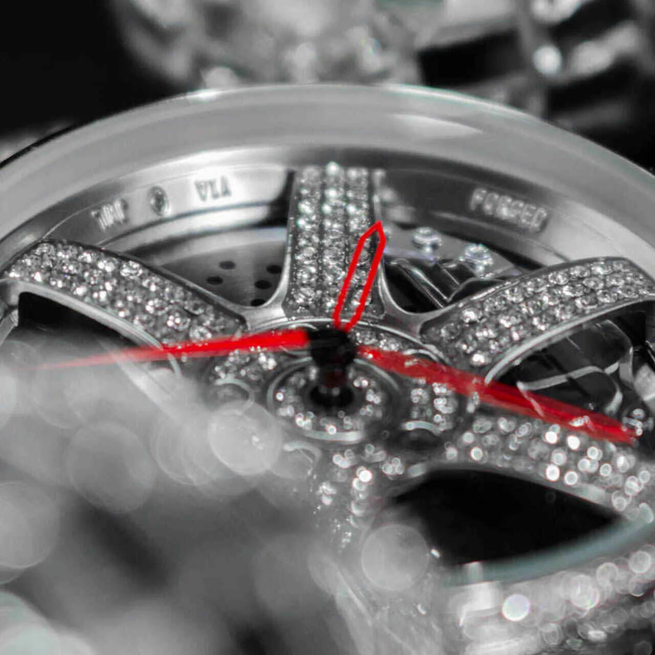 3RD ANNIVERSARY RIM WATCH ICED OUT - QUARTZ - DriftElement