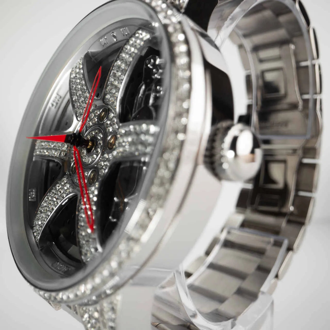 3RD ANNIVERSARY RIM WATCH ICED OUT - QUARTZ - DriftElement