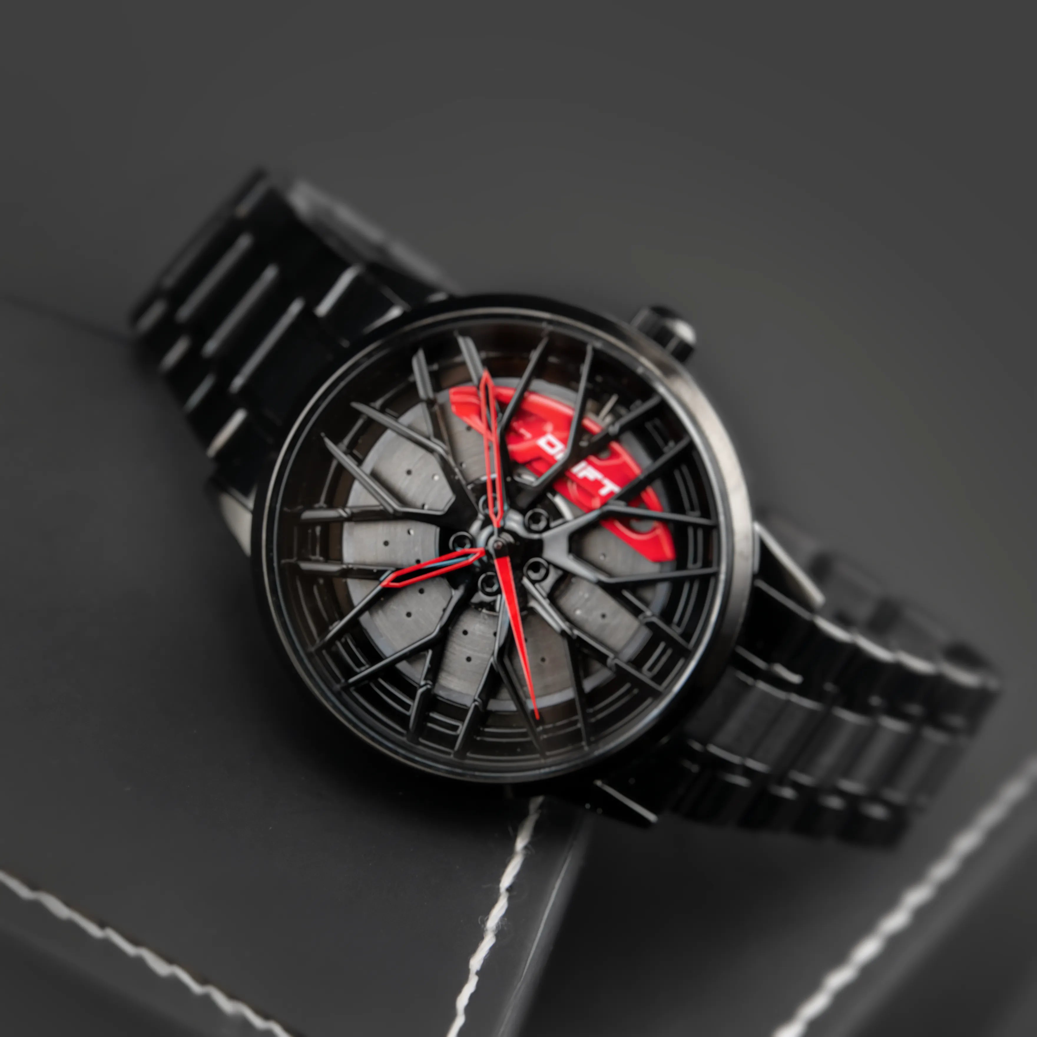 3D Rotating Sports Car Wheel Watch| Alibaba.com