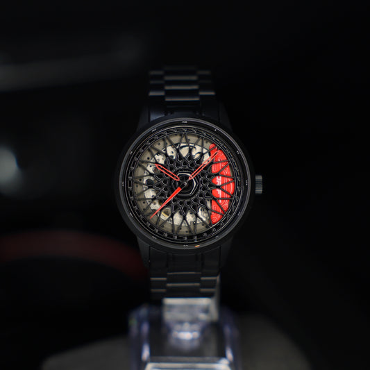 Racing Rim Watch Red Automatic