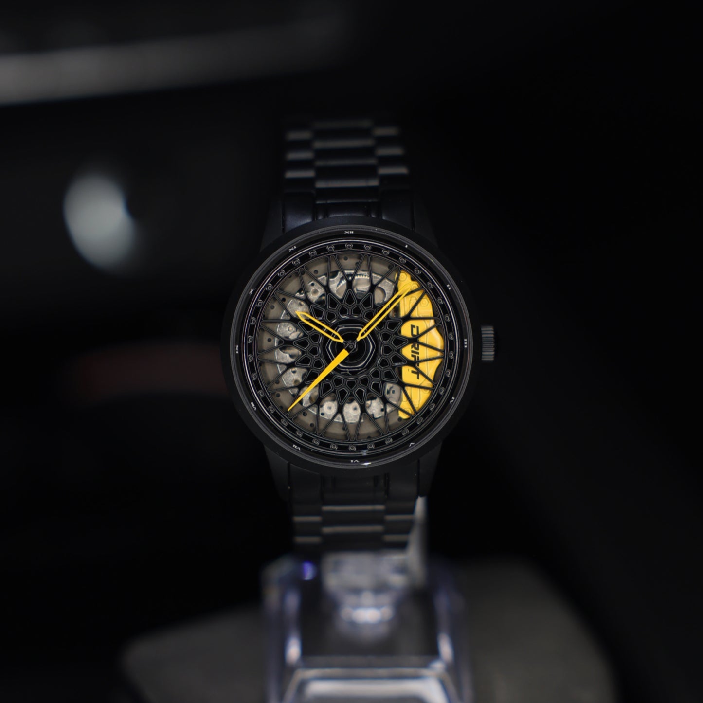 Racing Rim Watch Yellow Automatic